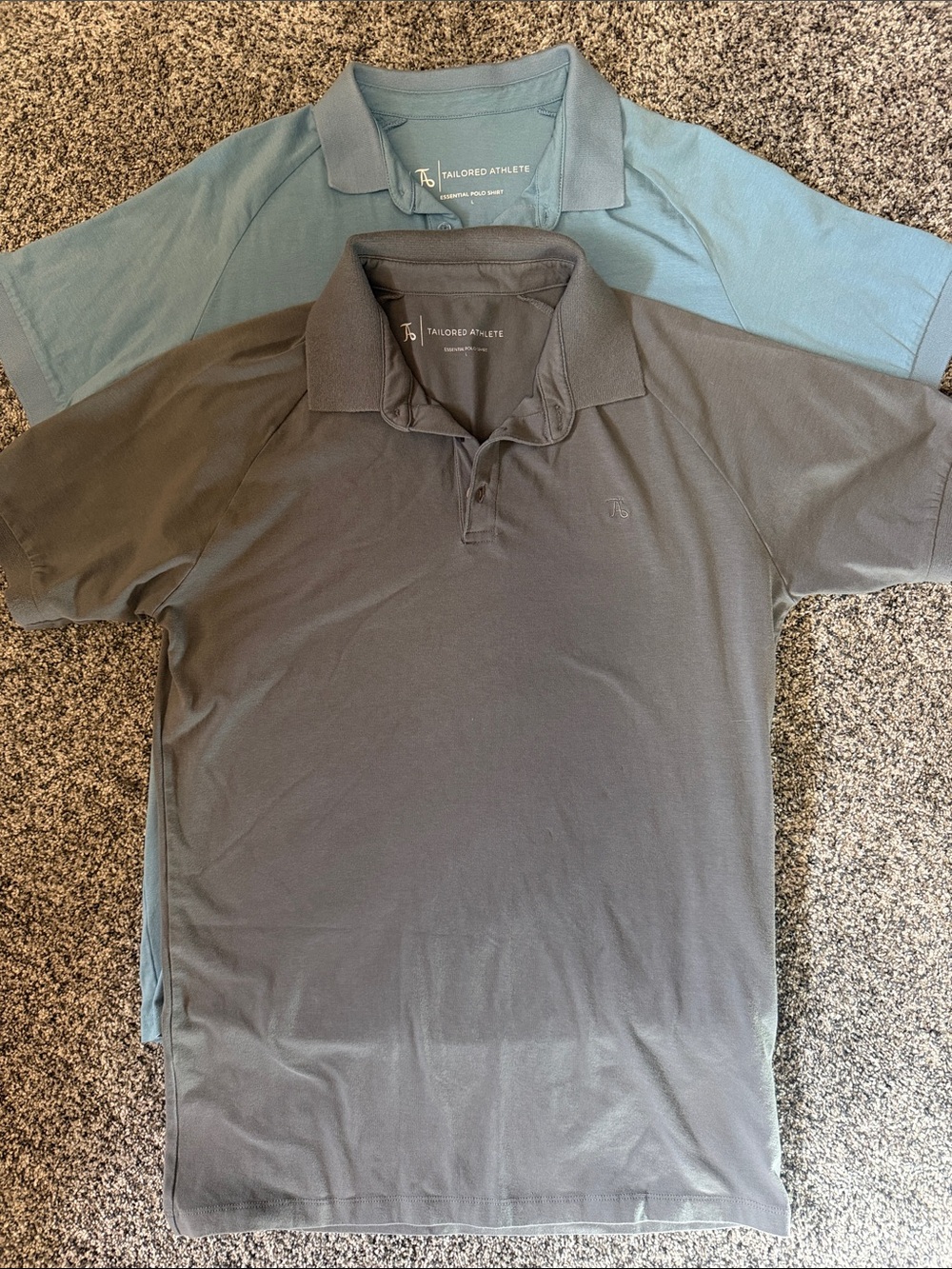 Two Tailored Athlete Polo Shirts